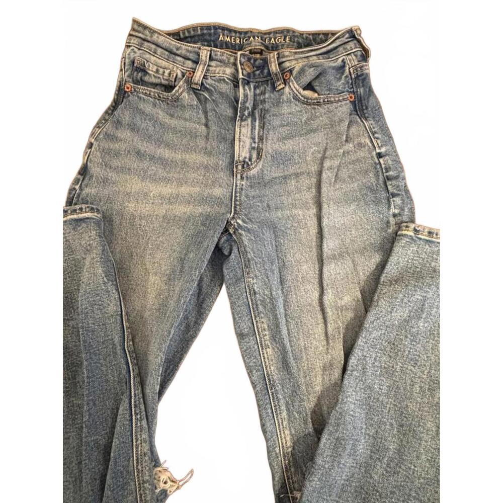 american eagle strigid ripped skinny jeans – size 0 standard